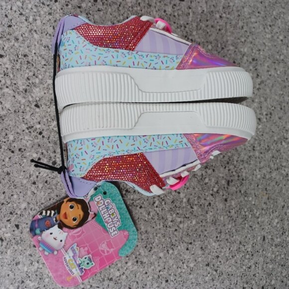 Sneakers Colorful Gabby's Dollhouse Toddler Girl Slip-On Shoes - Picture 9 of 13